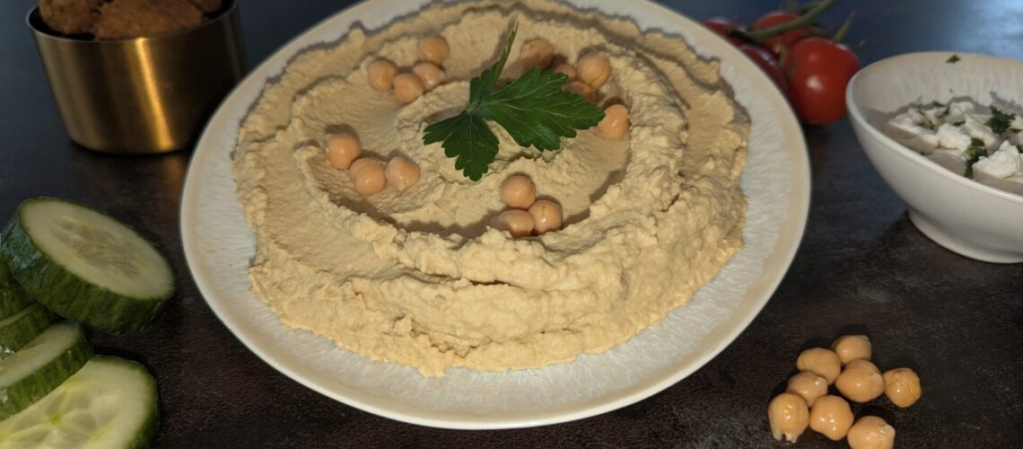 Hummus aus Kichererbsen