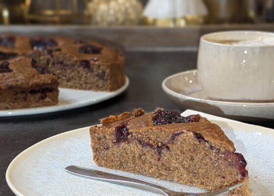 Zuckerfreier Linzer Rührkuchen – nur 198 kcal