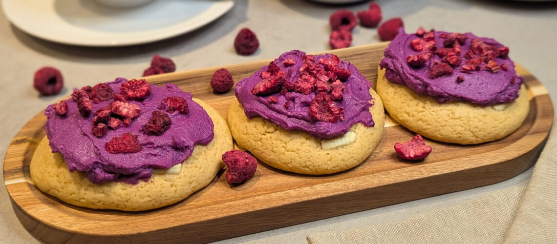 Ube Raspberry Dream Cookie