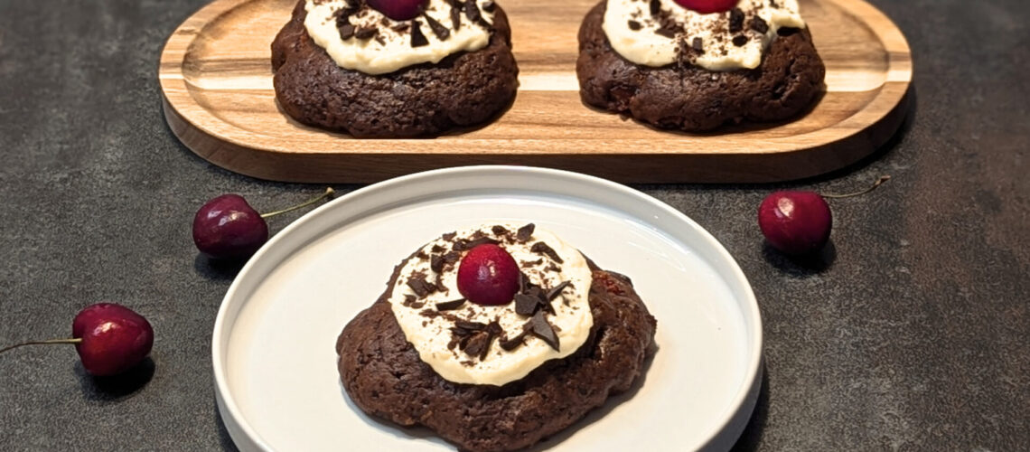 Schwarzwälder Kirsch Cookies