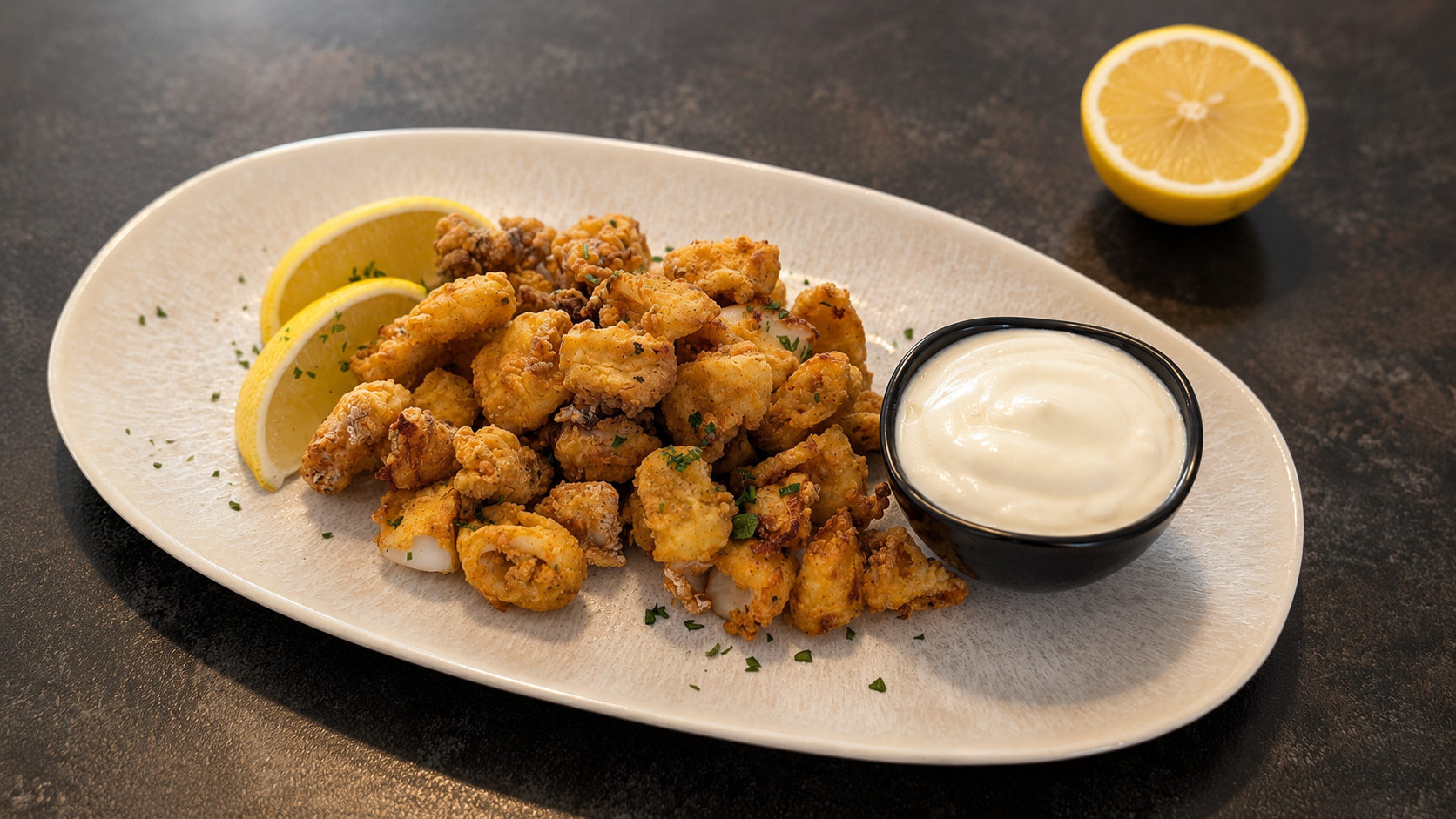 Airfryer Calamari Fritti