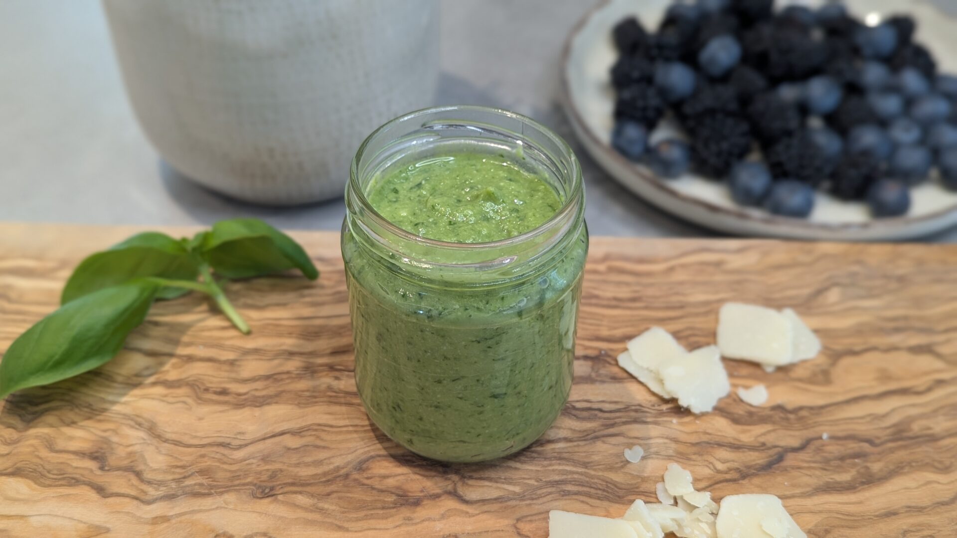 Pesto Genovese (Low Cal & High Protein)